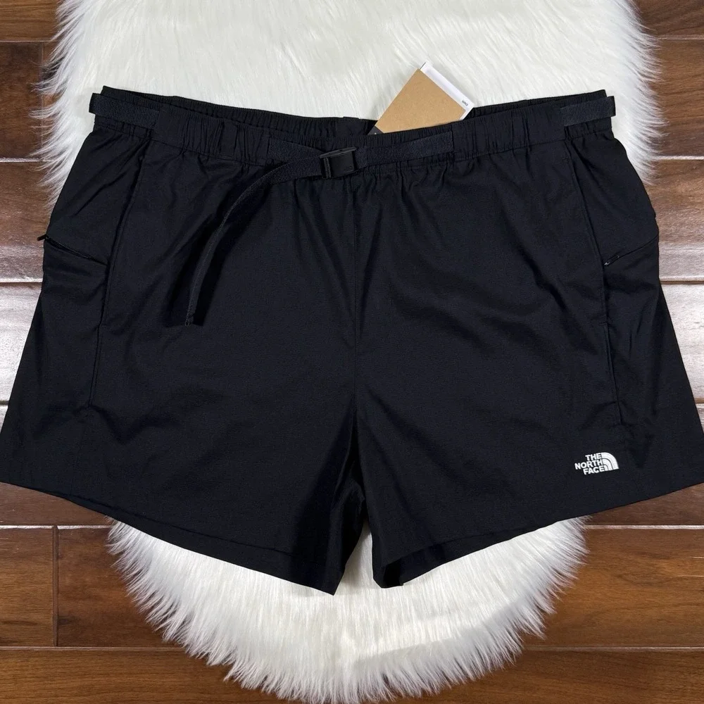 The North Face Men's Size‎ XXL Black Class V Pathfinder Belted Relaxed Shorts